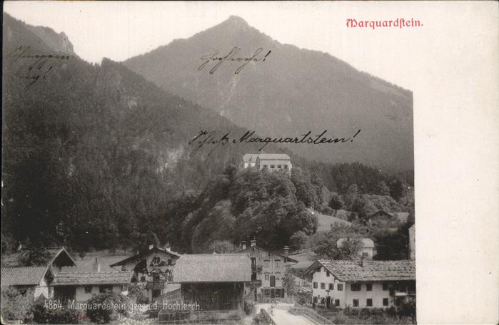 Marquartstein mit Hochgern