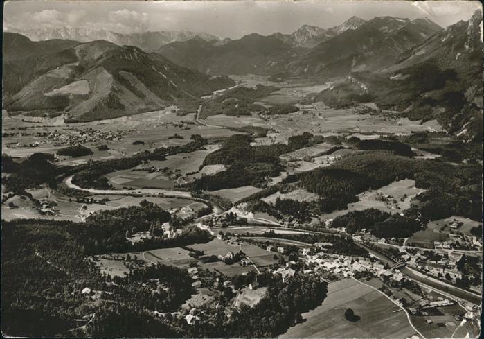 Marquartstein Fliegeraufnahme Achental Wilder Kaiser