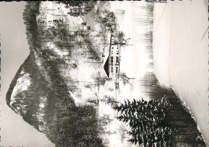 Sachrang Chiemgau Hainbach Immenhof im Schnee