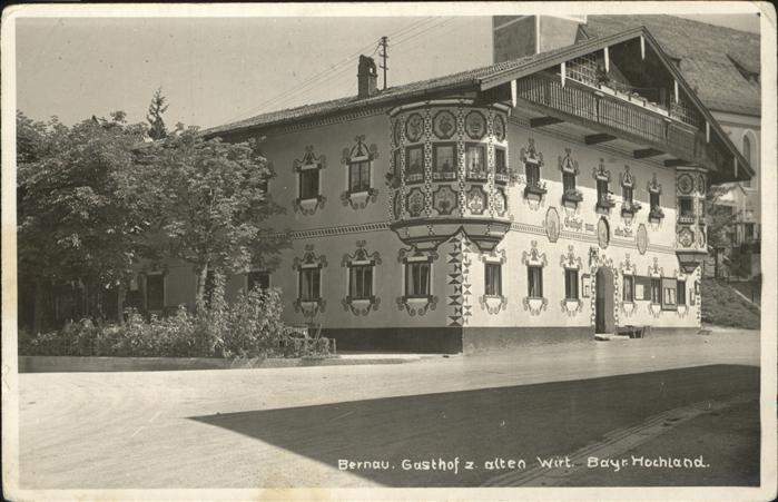 Bernau Chiemsee Gasthof zum alten Wirt