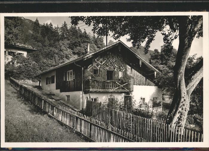 Marquartstein Kapellenhaus