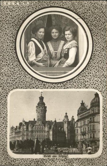 LEIPZIG Sachsen Frauen am Fenster