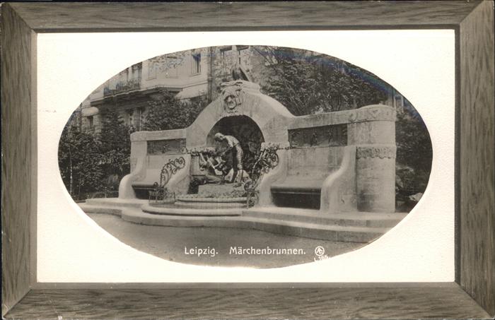 LEIPZIG Sachsen Maerchenbrunnen