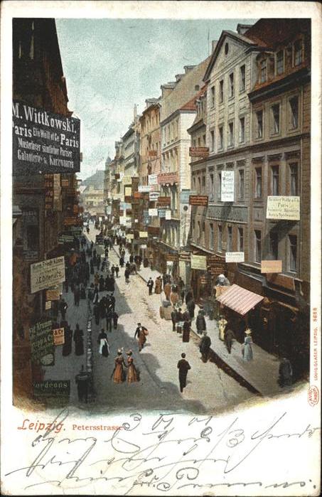 LEIPZIG Sachsen Petersstrassw