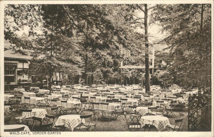 Connewitz Wald Cafe Gartenterasse