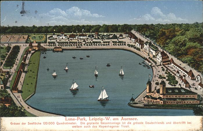 Leipzig Luna Park Segelschiffe