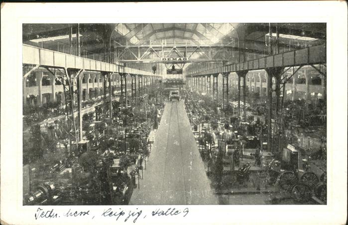 LEIPZIG Sachsen Technische Messe Halle 9