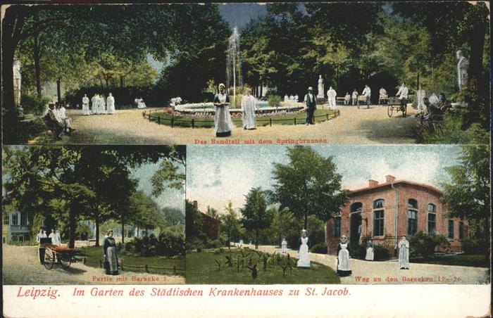 Leipzig Garten Städtisches Krankenhaus St. Jaco