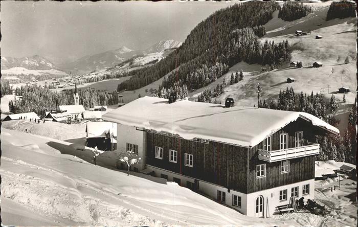 Hirschegg Kleinwalsertal Vorarlberg Erholungsheim Berghalde
