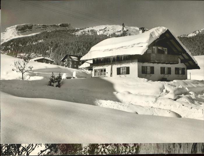 Hirschegg Kleinwalsertal Vorarlberg Erholungsheim Berghalde