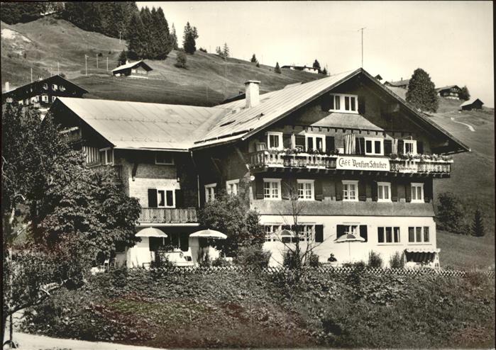 Hirschegg Kleinwalsertal Vorarlberg Cafe Pension Schuster