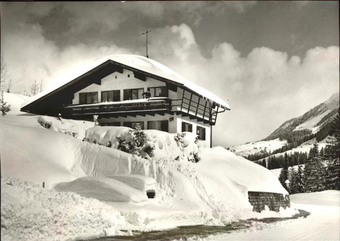 Hirschegg Kleinwalsertal Vorarlberg Haus Ausberger