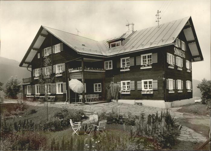 Hirschegg Kleinwalsertal Vorarlberg Hochgebirgs_Kinderkurheim Sonnegg