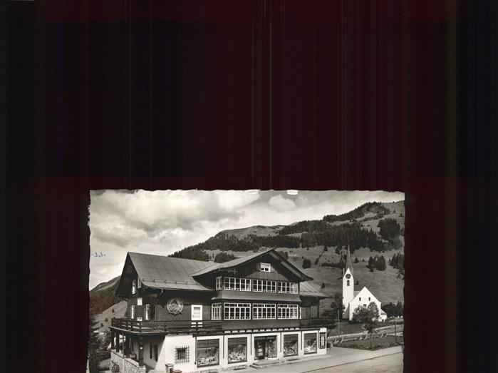 Hirschegg Kleinwalsertal Vorarlberg Haus Riesler