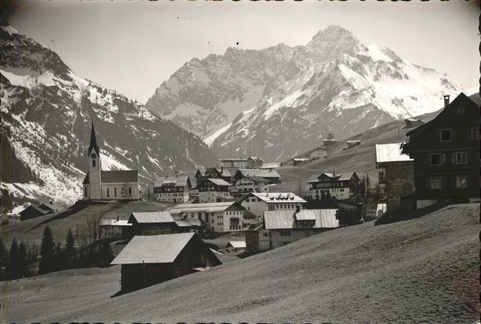 Hirschegg Kleinwalsertal Vorarlberg Panorama