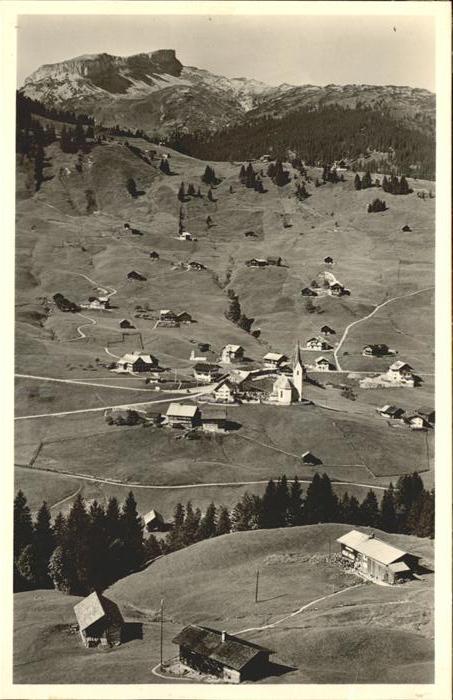 Hirschegg Kleinwalsertal Vorarlberg Luftbild Hoch-Ifen
