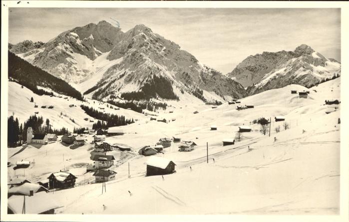 Hirschegg Kleinwalsertal Vorarlberg Elferkopf Zwölferkopf Widderstein