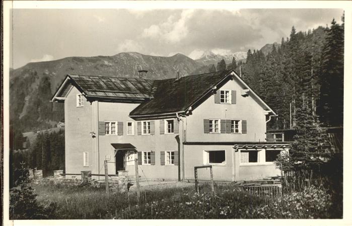 Hirschegg Kleinwalsertal Vorarlberg Würzburger Hütte