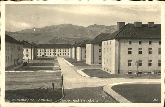 Sonthofen Oberallgaeu Karpathenkaserne