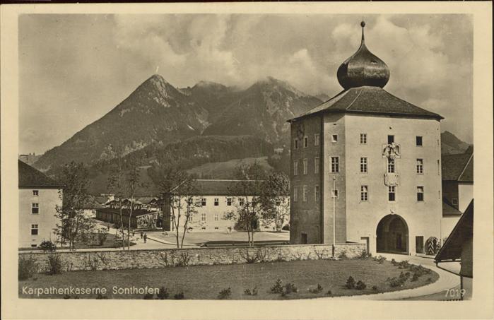 Sonthofen Oberallgaeu Karpathenkaserne