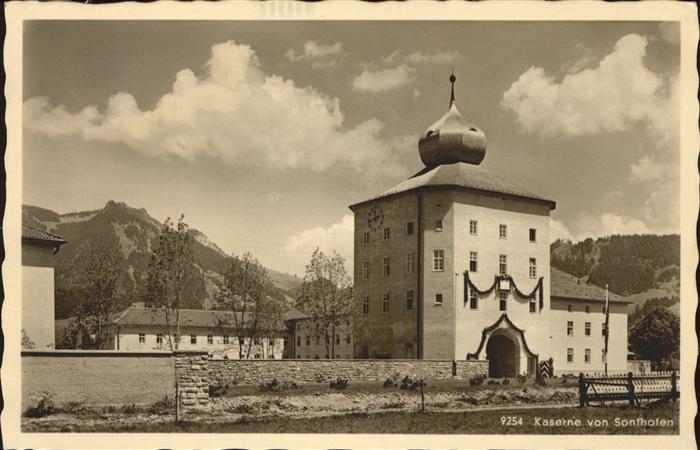 Sonthofen Oberallgaeu Kaserne