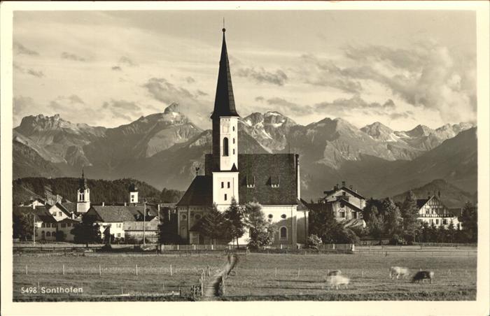 Sonthofen Oberallgaeu Kirche