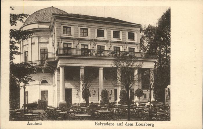 AACHEN NRW Haus Belvedere auf dem Lousberg
