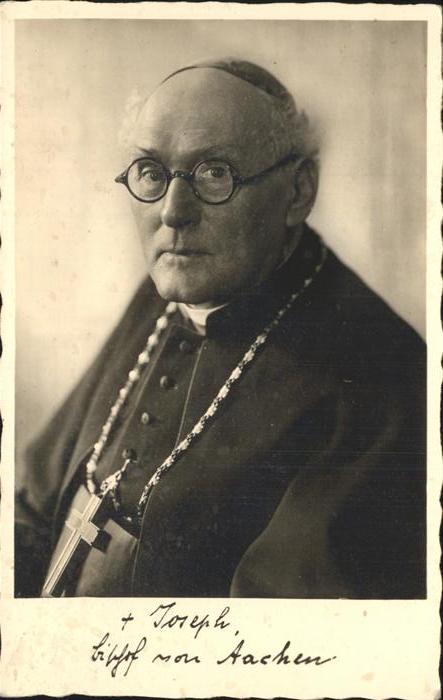 AACHEN NRW Bischof Joseph