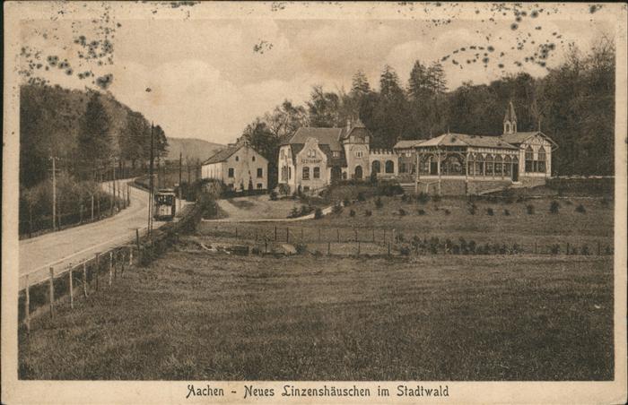 AACHEN NRW Neues Linzens Haeuschen im Stadtwald