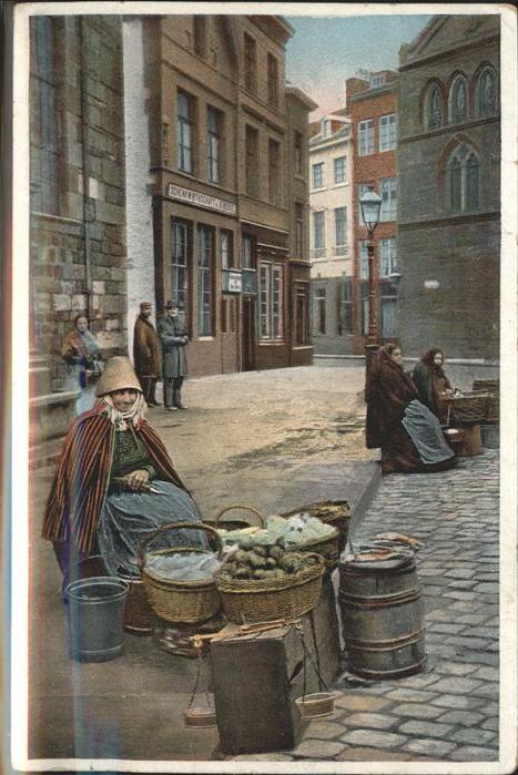 Aachen Aachener Volkstype am Fischmarkt
