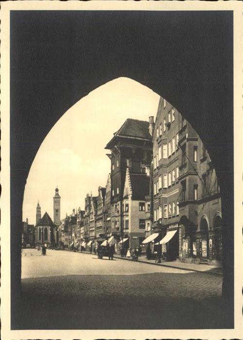 AUGSBURG  CITY Die Jakoberstrasse