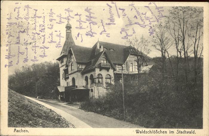 Aachen Waldschlösschen am Stadtrand
