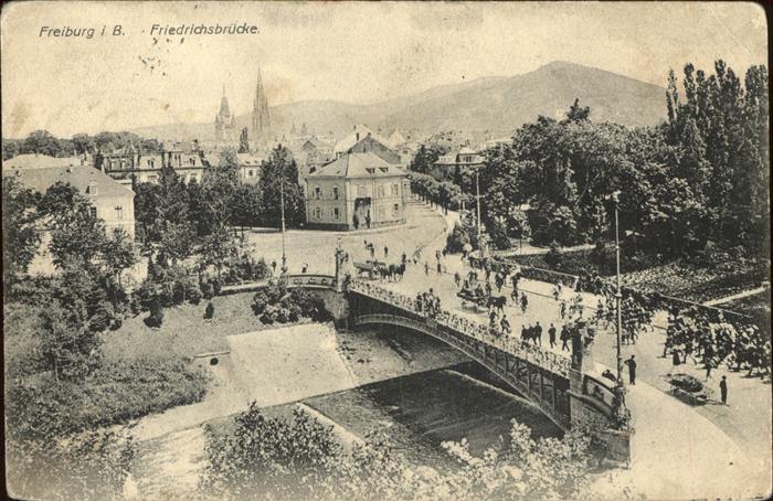 Freiburg Breisgau Friedrichsbrücke