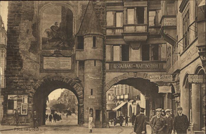 Freiburg Breisgau Martinstor