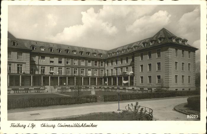Freiburg Breisgau Chirurg. Universit?tskliniken