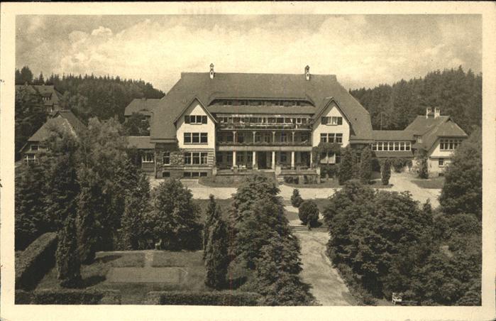 Koenigsfeld Schwarzwald Kindersanatorium