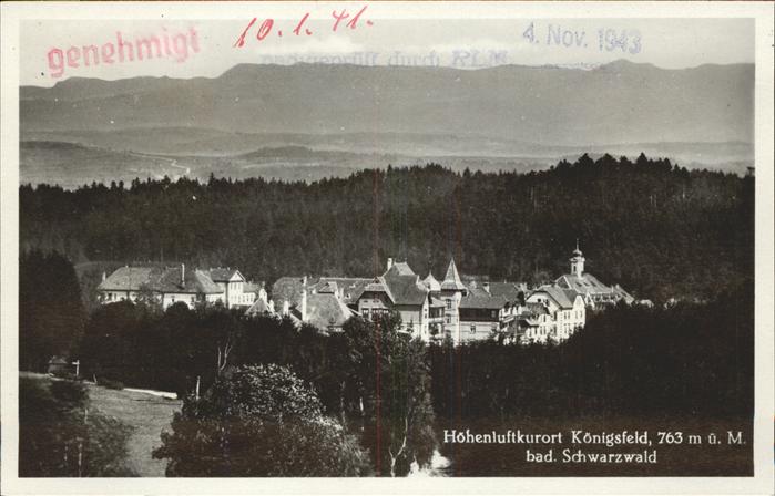 Koenigsfeld Schwarzwald Schwarzwald