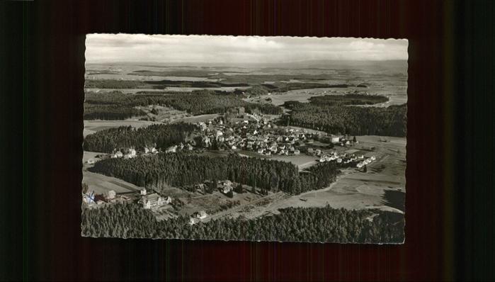 Koenigsfeld Schwarzwald Flugaufnahme