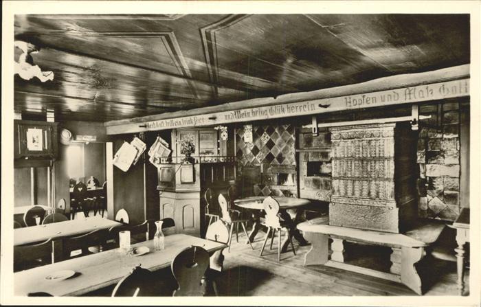 Koenigsfeld Schwarzwald Grossbauernlinde Gaststube