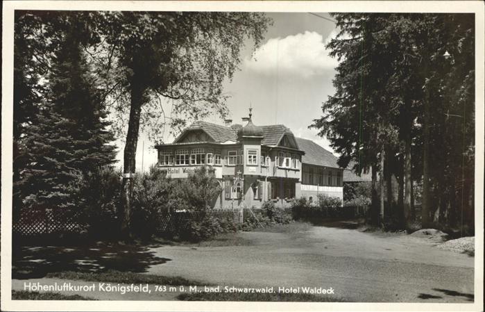 Koenigsfeld Schwarzwald Hotel Waldeck