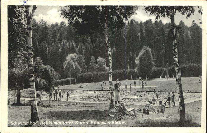 Koenigsfeld Schwarzwald Schwimmbad Linden