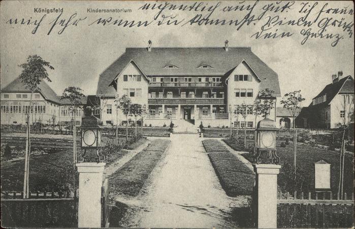Koenigsfeld Schwarzwald Kindersanatorium