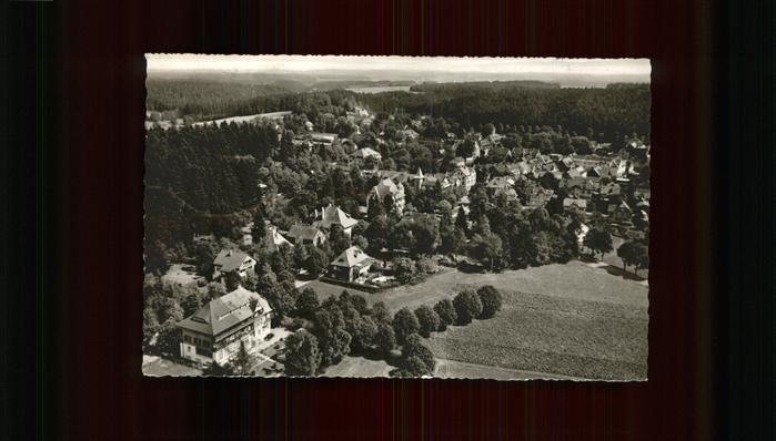 Koenigsfeld Schwarzwald Flugaufnahme