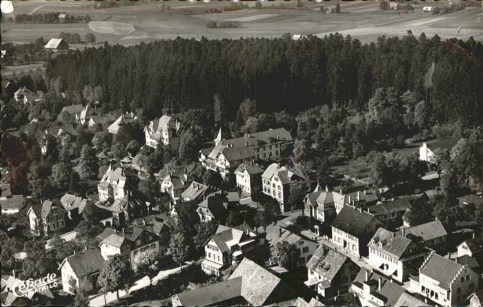 Koenigsfeld Schwarzwald Flugaufnahme
