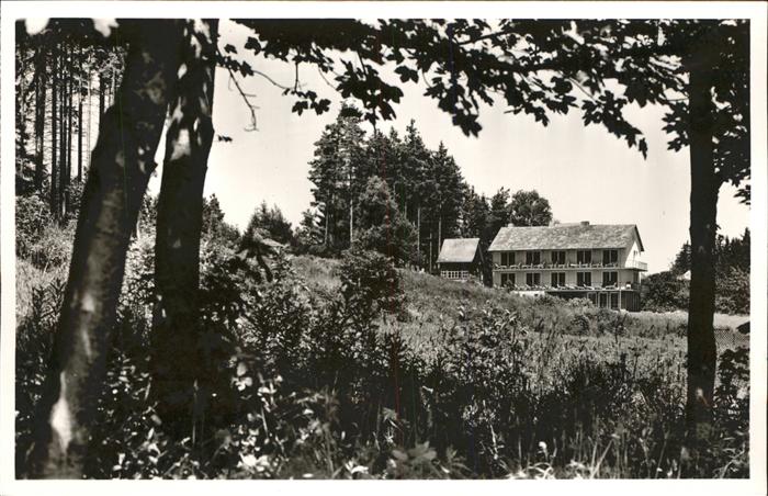 Koenigsfeld Schwarzwald Kindersanatorium Haus Vogelsang