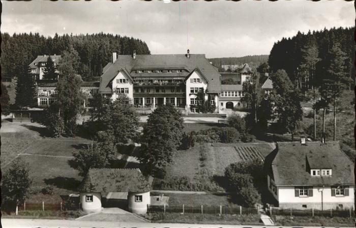 Koenigsfeld Schwarzwald Frieda Klimsch Stiftung Kinder Sanatori