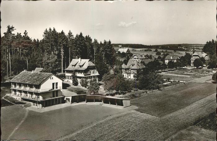 Koenigsfeld Schwarzwald Haus Vogelsang Kindersanatorium Waldfri