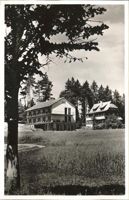 Koenigsfeld Schwarzwald Kindersanatorium Haus Vogelsang Waldfri