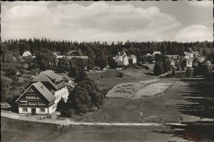 Koenigsfeld Schwarzwald Sägeweiher Jugendhaus