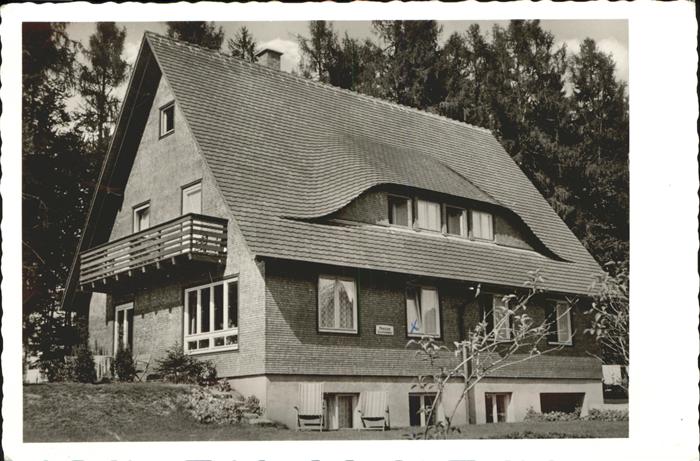 Koenigsfeld Schwarzwald Pension Sonnenwinkel